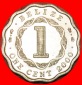 · KOLONIALPORTRÄT (1976-2016): BELIZE ★ 1 CENT 2000 STG ST...