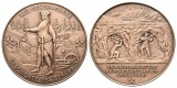 Bergbau-Medaille 1997; Tombak, 97,99 g, Ø 60 mm