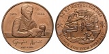 Bergbau-Medaille 1994; Kupfer, 27,33 g, Ø 40,1 mm