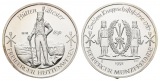 Freiberg, Bergbau-Medaille 1992; 999 AG, 31,04 g, Ø 40,1 mm