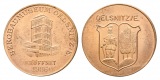 Ölsnitz, Bergbau-Medaille 1986; Kupfer, 6,15 g, Ø 25,2 mm