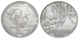 Nieerrhein, Bergbau-Medaille 1978; 1000 AG , 49,40 g, Ø 50,5 mm