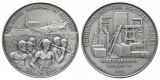 Bottrop; Bergbau-Medaille 1981; 1000 AG, 49,46 g, Ø 50,3 mm