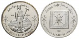 Freiberg, Bergbau-Medaille 1993; 999 AG, 31,21 g, Ø 40,0 mm