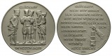 Bergbau-Medaille 1981; versilbert, 49,61 g, Ø 50,5 mm