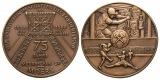 Moers, Bergbau-Medaille 1988; Tombak, 50,59 g, Ø 50,1 mm