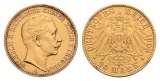 Linnartz Preussen Wilhelm II. 20 Mark 1903 A, 7,97g/900er, ss-vz