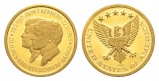 Linnartz USA John F. und Robert Kennedy, Goldmedaille, AV 3,15...