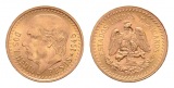 Linnartz Mexiko 2 1/2 Pesos 1945 stgl Gewicht: 2,08g/900er