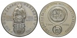 Freiberg; Bergbau-Medaille 1986; versilbert, 31,31 g, Ø 39,9 mm