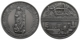 Bergbau-Medaille 1979; versilbert, 50,91 g, Ø 50,5 mm