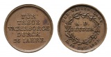 Medaille 1827; Bronze, 1,64 g, Ø 14 mm