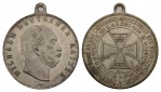 Linnartz Hessen-Waldeck Wilhelm I., Tragbare vers. Bronzemed. ...