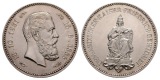 Linnartz Preussen Friedrich III. Silbermedaille 1888 a.s.Tod 4...