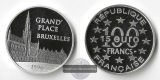 Frankreich  100 Francs / 15 Euro 1996  FM-Frankfurt Feinsilber...