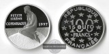Frankreich  100 Francs / 15 Euro 1997  FM-Frankfurt Feinsilber...