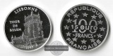 Frankreich  100 Francs / 15 Euro 1997  FM-Frankfurt Feinsilber...