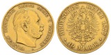 3,58 g Feingold. Kaiser Wilhelm I. (1861 - 1888)