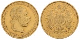 6,10 g Feingold. Franz Joseph I. (1848 - 1916)