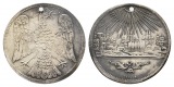 Medaille o.J.; Silber, gelocht 3,98 g, Ø 30,6 mm