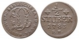 Altdeutschland, Kleinmünze 1783