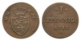Altdeutschland; Kleinmünze 1819