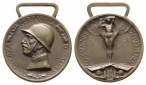 Italien, Medaille 1918; Bronze, tragbar, 12,80 g, Ø 32,4 mm