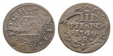 Altdeutschland; Kleinmünze 1749