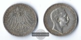 Preussen, Kaiserreich  3 Mark  1910 A  Wilhelm II. 1888-1918  ...