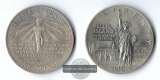 USA,  1 Dollar 1986 P   Ellis Island  FM-Frankfurt   Feinsilbe...