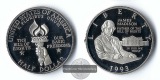 USA,  Half Dollar  1993 S Madison FM-Frankfurt   Feinsilber: 1...