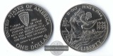 USA,  1 Dollar   1995 D    World War II 50 Anniversary     FM-...
