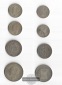 Niederlande Lot 4 x Gulden 3x Königin Wilhelmina 1x Königin ...