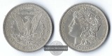 USA,  1 Dollar   1885  Morgan Dollar    FM-Frankfurt   Feinsil...