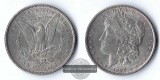 USA,  1 Dollar   1889  Morgan Dollar     FM-Frankfurt      Fei...