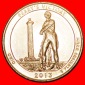 · PERRY (1785-1819): USA ★ 1/4 DOLLAR 2013D STG STEMPELGLAN...