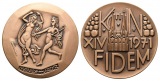 Kölln, Medaille 1971; Bronze, 78,15 g, Ø 54,9 mm