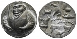 Niederlande, Medaille o.J.; Bronze geschwärzt, 214,71 g, Ø 6...
