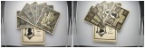 Goethe-Geld von Artern 1921; 6 Motive, 50 Pfennige; Papier, 87...