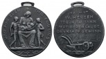 Linnartz 1. Weltkrieg, Tragbare Eisen/Zinkmedaille 1918?, Prop...