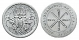 Grünthal, Bergbau-Medaille 1987; Aluminium, 0,84 g, Ø 20,6 mm