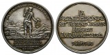 Rammelsberg, Bergbau-Medaille 1968; 925 AG, 59,77 g, Ø 50,0 mm