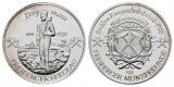 Freiberg, Bergbau-Medaille 1991; 999 AG, 31,13 g, Ø 40,1 mm