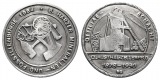 Clausthal-Zellerfeld, Bergbau-Medaille 1984; patiniert, 22,63 ...