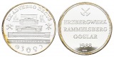 Rammelsberg, Bergbau-Medaille 1988; 999 AG, 14,87 g, Ø 35,1 mm