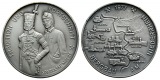 Moers, Bergbau-Medaille 1977; Tombak versilbert mattiert, 51,2...