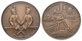 Dortmund-Syburg, Bergbau-Medaille 1999; Bronze, 27,35 g, Ø 40...