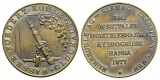 Westfalen, Bergbau-Medaille 1977; Bronze, patiniert, 20,68 g, ...