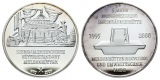 Muldenhütten, Bergbau-Medaille 2000; 999 AG, 31,29 g, Ø 40,3 mm