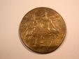 E25 Frankreich  10 Centime  1916 in ss   Originalbilder